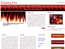 Tablet Screenshot of flamingfire.org